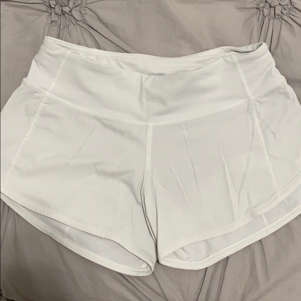 Lululemon size 2 speed up shorts